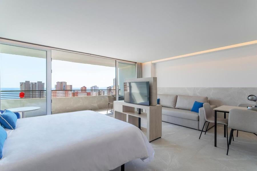 Halley Hotel & Apartments Affiliated By Melia Benidorm Eksteriør billede