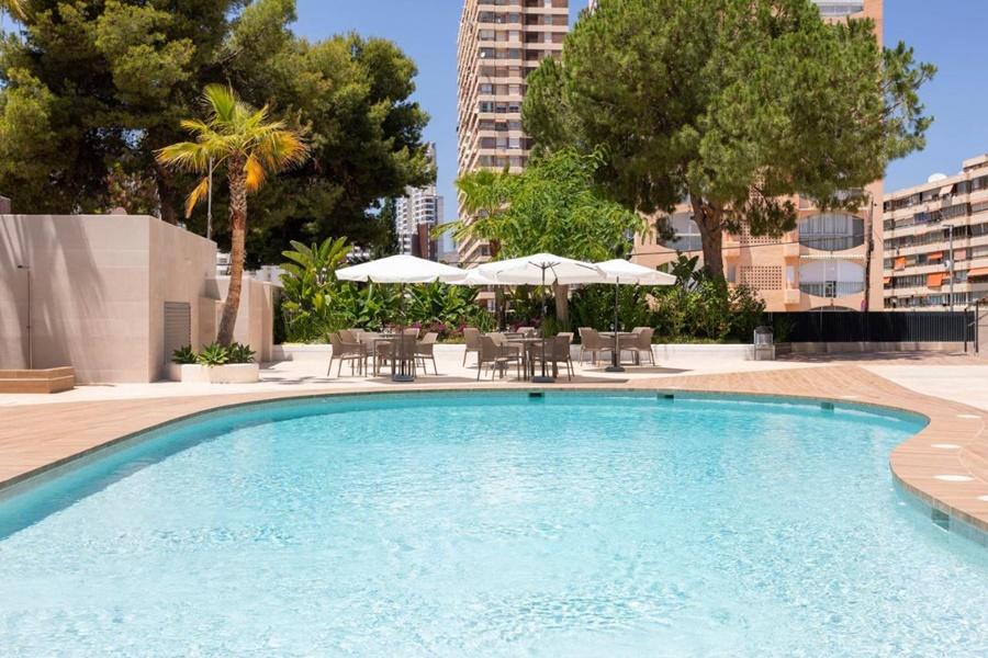 Halley Hotel & Apartments Affiliated By Melia Benidorm Eksteriør billede