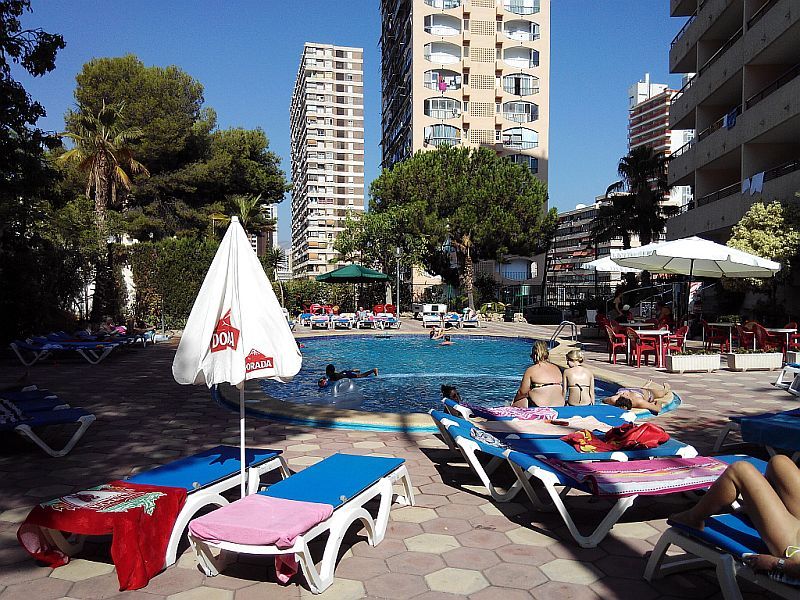 Halley Hotel & Apartments Affiliated By Melia Benidorm Eksteriør billede